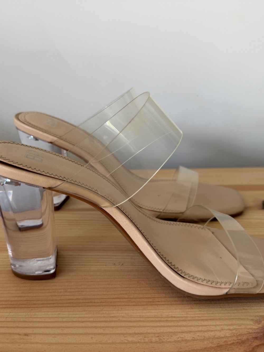 BP clear heels